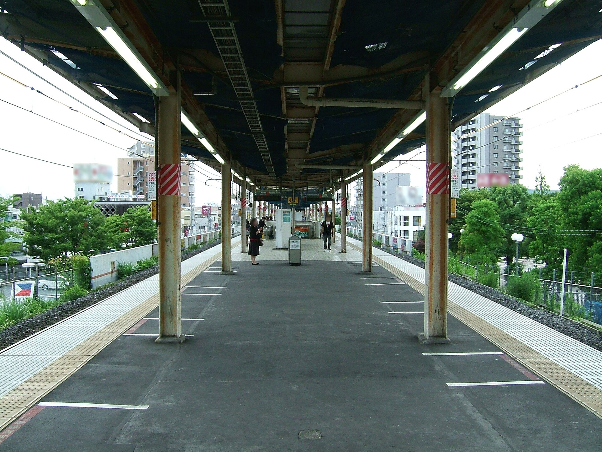 JR東川口駅の武蔵野線のホーム